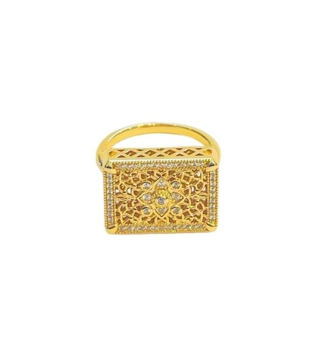 RING GOLD CALIGRAPHY
